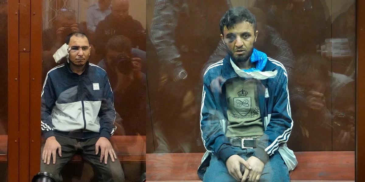 Μακελειό στη Μόσχα: Αυτοί είναι οι δύο από τους 4 συλληφθέντες  -Στο δικαστήριο με μαυρισμένα μάτια
