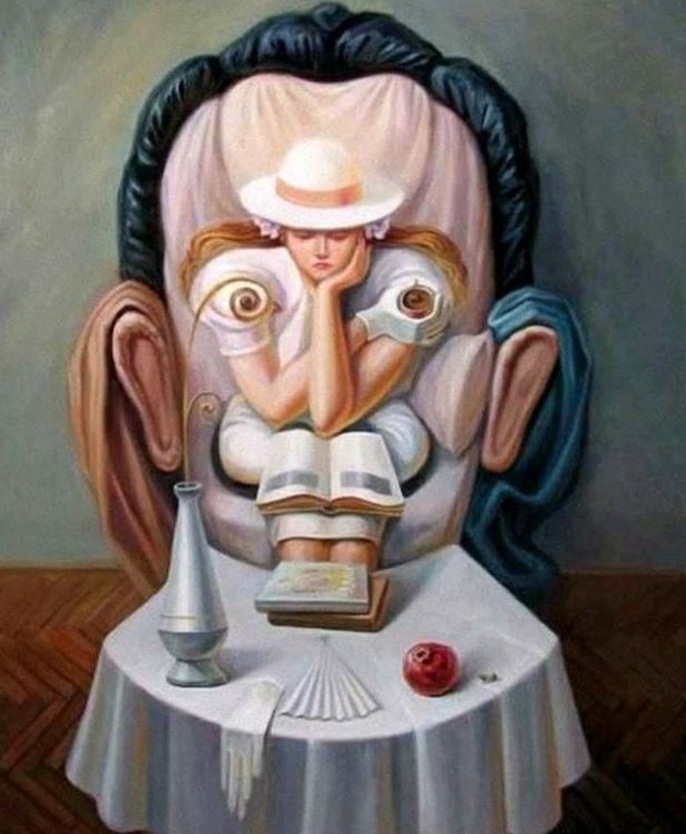 Τεστ προσωπικότητας, οπτική ψευδαίσθηση