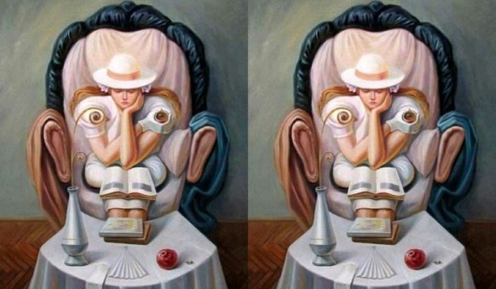 Τεστ προσωπικότητας, οπτική ψευδαίσθηση