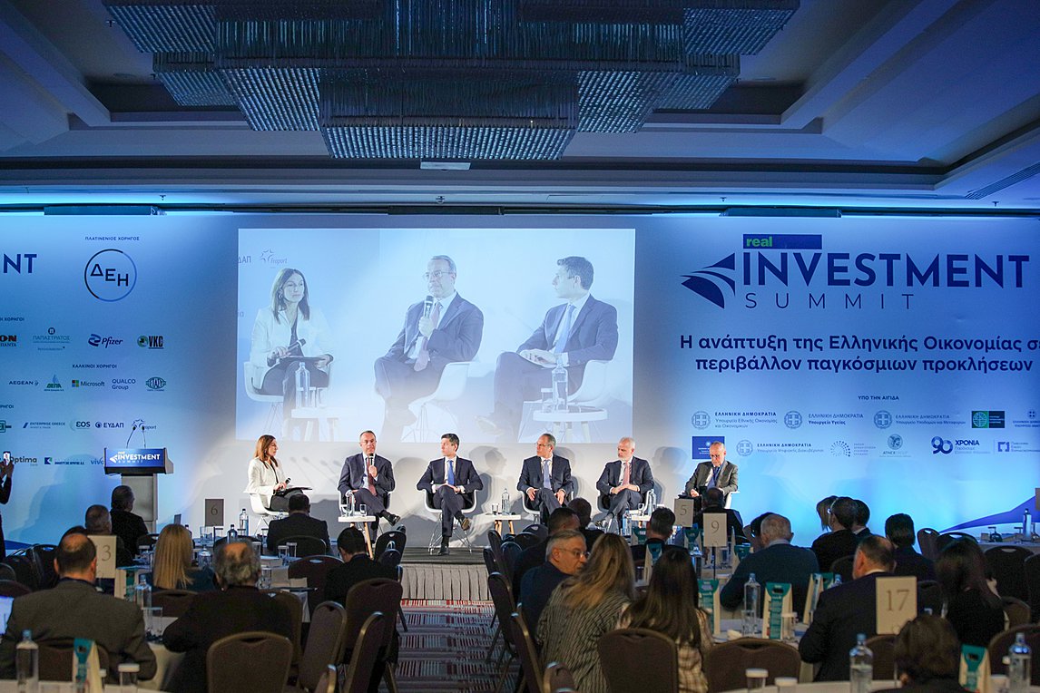 Συνέδριο «Real Investment Summit»: Το χρονοδιάγραμμα των έργων υποδομών στη χώρα μας