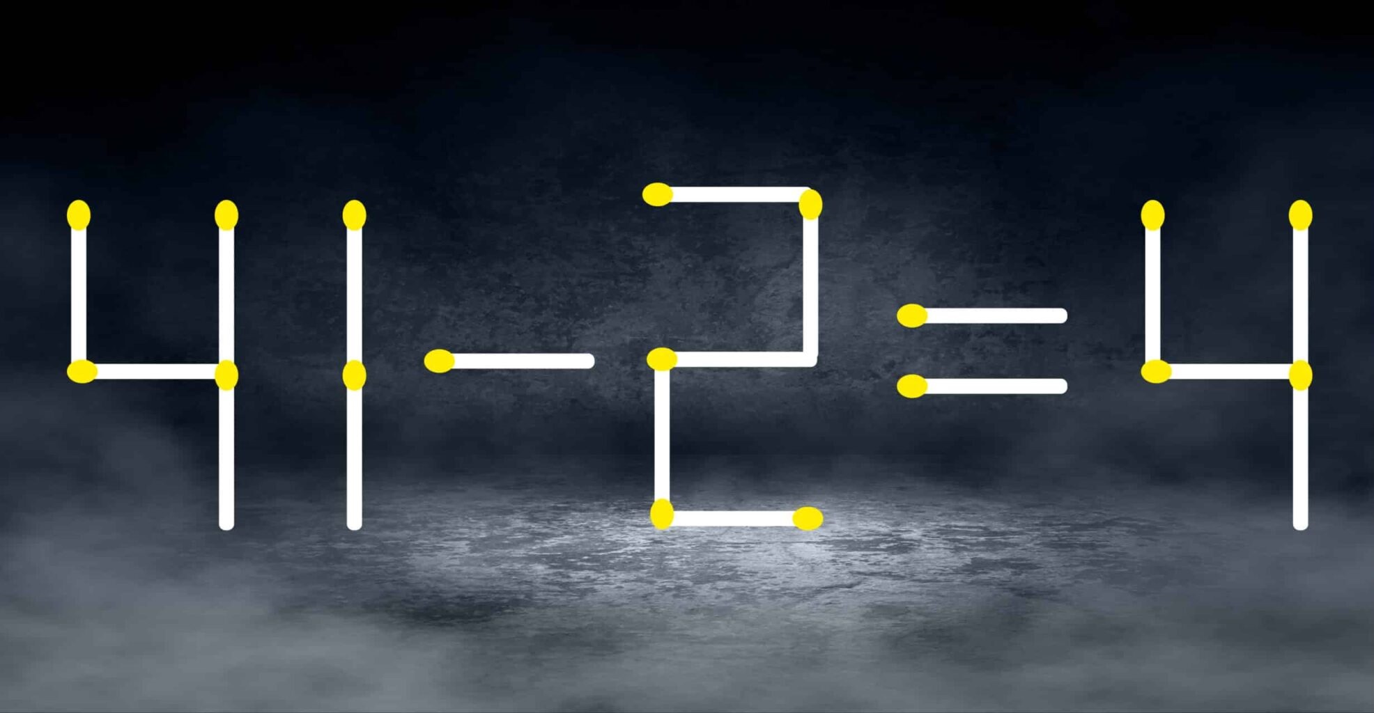 Τεστ IQ για δυνατούς λύτες: Μετακινήστε 2 σπίρτo για να λύσετε την εξίσωση - Έχετε 30 δευτερόλεπτα