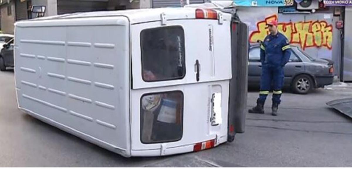 Τροχαίο στην Πατησίων