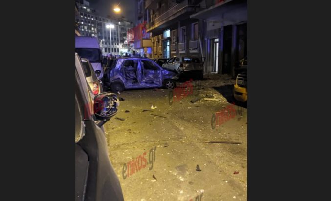 Βόμβα σε κάβα στην Καλλιθέα