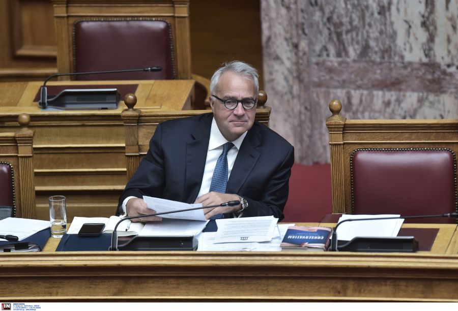 Βουλή: Ο υπουργός Επικρατείας Μάκης Βορίδης, ενημέρωσε το Σώμα για την πτώση του F-16