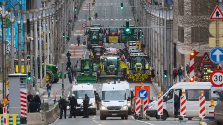Βρυξέλλες αγρότες