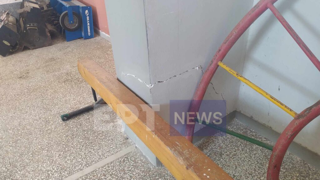 Ζημιές στο στάδιο Ζαχάρως