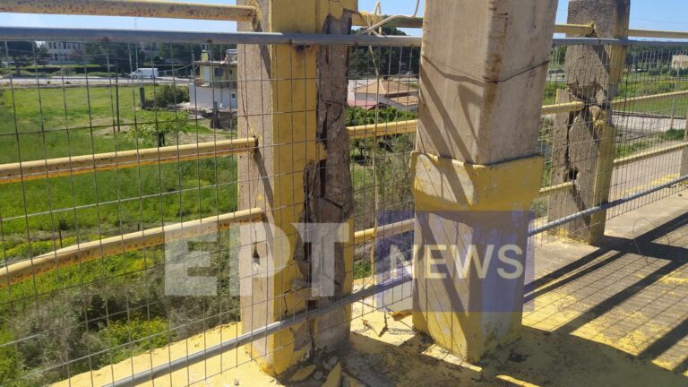 Ζημιές στο στάδιο Ζαχάρως