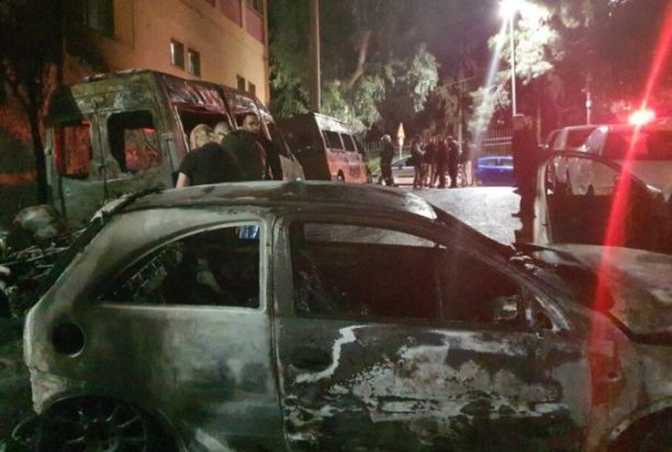 Εμπρηστική επίθεση στου Ζωγράφου