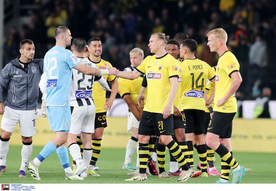 ΑΕΚ – ΠΑΟΚ 2-2: Έμεινε στην κορυφή με ανατροπή στο 89′