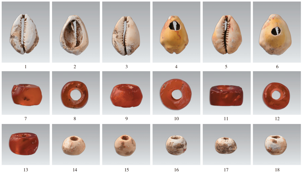 Ταφικά αντικείμενα που ανακτήθηκαν από το Νεκροταφείο Dahekou της Δυτικής Δυναστείας Zhou στην επαρχία Yicheng της πόλης Linfen, επαρχία Shanxi. Φωτογραφία: China Daily