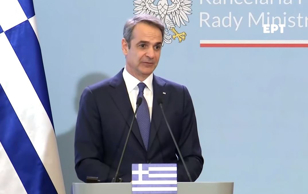 Μητσοτάκης: Πρέπει να υπερασπιζόμαστε τα σύνορά μας – Οι κοινές δηλώσεις με τον Ντόναλντ Τουσκ