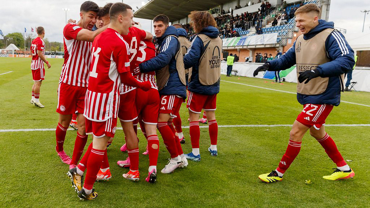 ΠΑΣΟΚ: Συγχαρητήρια στους Νέους του Ολυμπιακού για την κατάκτηση του Youth League