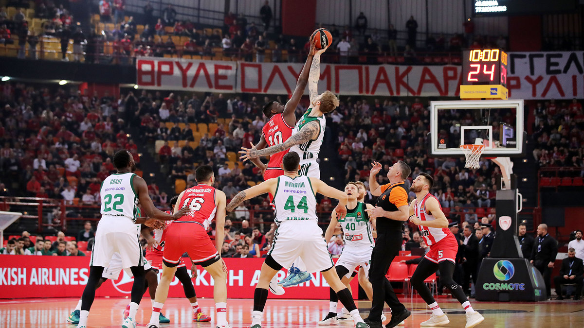 Euroleague: Ολυμπιακός και Παναθηναϊκός μπορούν να συναντηθούν μόνο στον τελικό