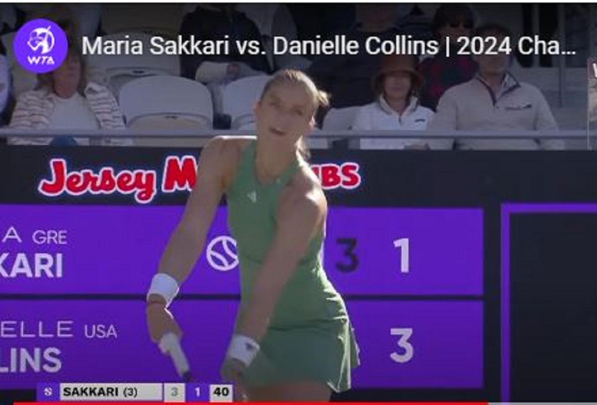 Δεν τα κατάφερε η Σάκκαρη στα ημιτελικά του Τσάρλεστον- Έχασε  2-0 από την Κόλινς