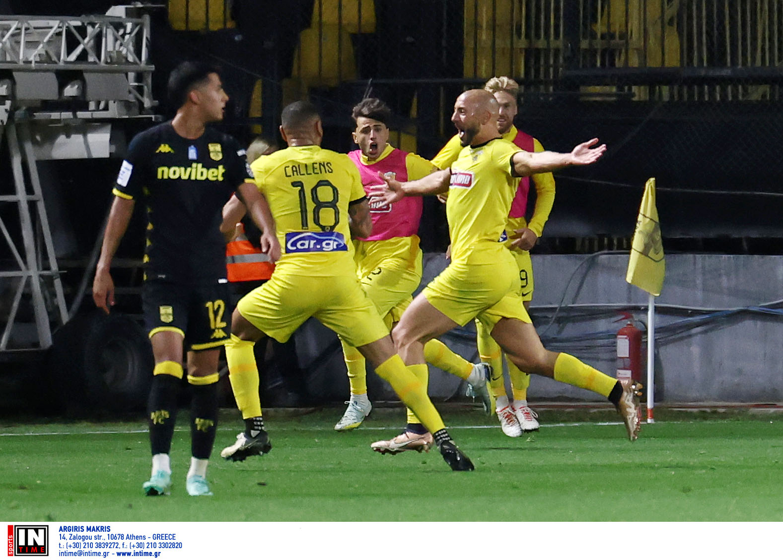 Άρης – ΑΕΚ 1-2: Διπλό με ανατροπή και ξανά κορυφή για την Ένωση