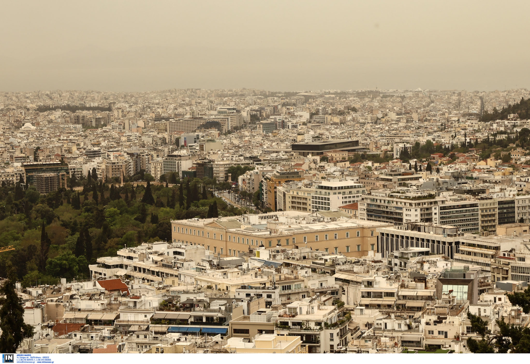 Η αφρικανική σκόνη ένα από τα χαρακτηριστικά του καιρού