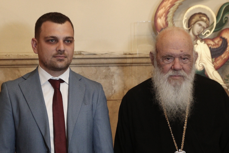 Αρχιεπίσκοπος Ιερώνυμος: Η συνάντηση με τον γιο του Μπελέρη – «Άκουσα με χαρά την επιλογή του να είναι υποψήφιος για την ευρωβουλή»