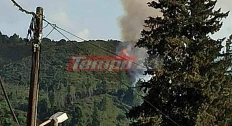 Αχαΐα: Φωτιά σε δασική έκταση στο Κάλφα – ΦΩΤΟ & ΒΙΝΤΕΟ