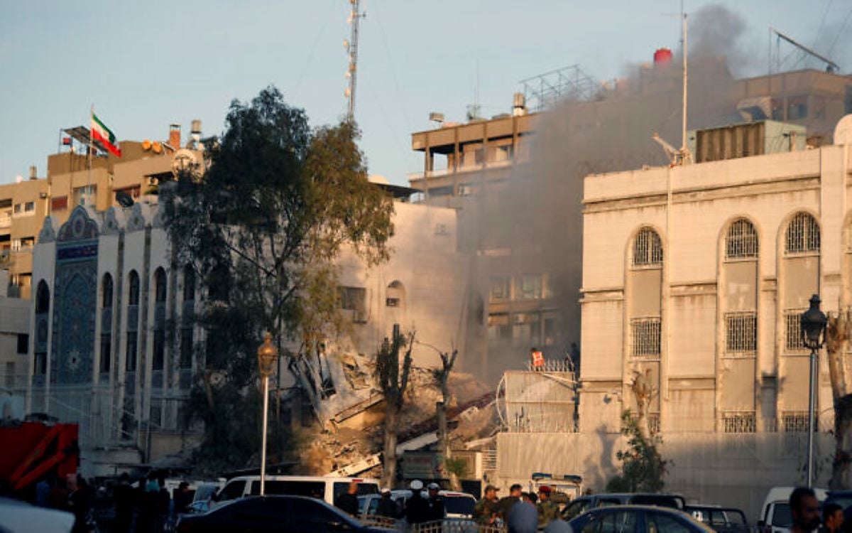 Δαμασκός: Το Ισραήλ χτύπησε κτίριο της ιρανικής πρεσβείας – Νεκρός διοικητής της δύναμης Αλ Κουντς, των Φρουρών της Επανάστασης