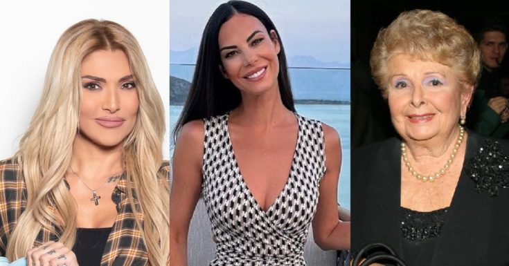 Βέφα Αλεξιάδου, Εύη Βατίδου και Αγγελική Ηλιάδη