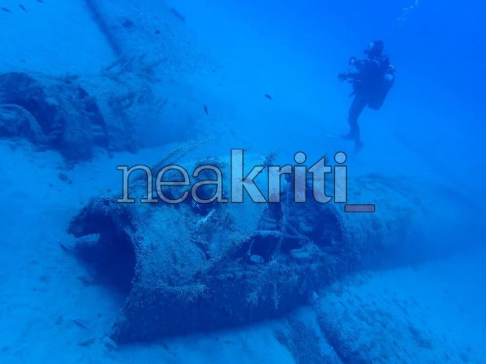 Κρήτη Ρέθυμνο Γερμανικό Βομβαρδιστικό 