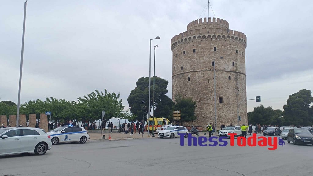 Τραγωδία στη Θεσσαλονίκη: Άνδρας έπεσε από τον Λευκό Πύργο – ΒΙΝΤΕΟ