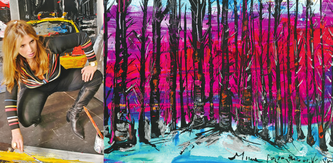 Μίνα Παπαθεοδώρου-Βαλυράκη: Από το Μονακό έως τη Φλόριντα, ένα υπερβατικό ταξίδι «από τη γη στον ουρανό»