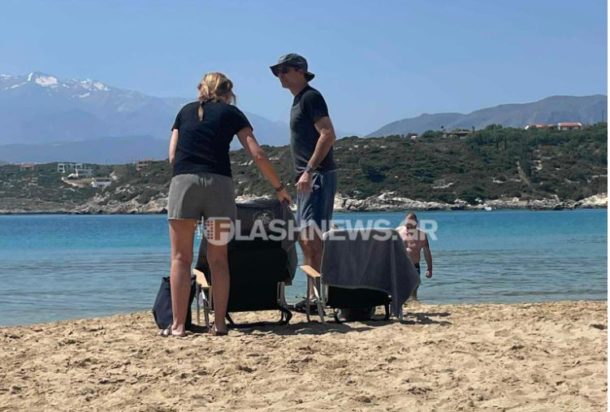 Κυριάκος και Μαρέβα Μητσοτάκη στα Χανιά