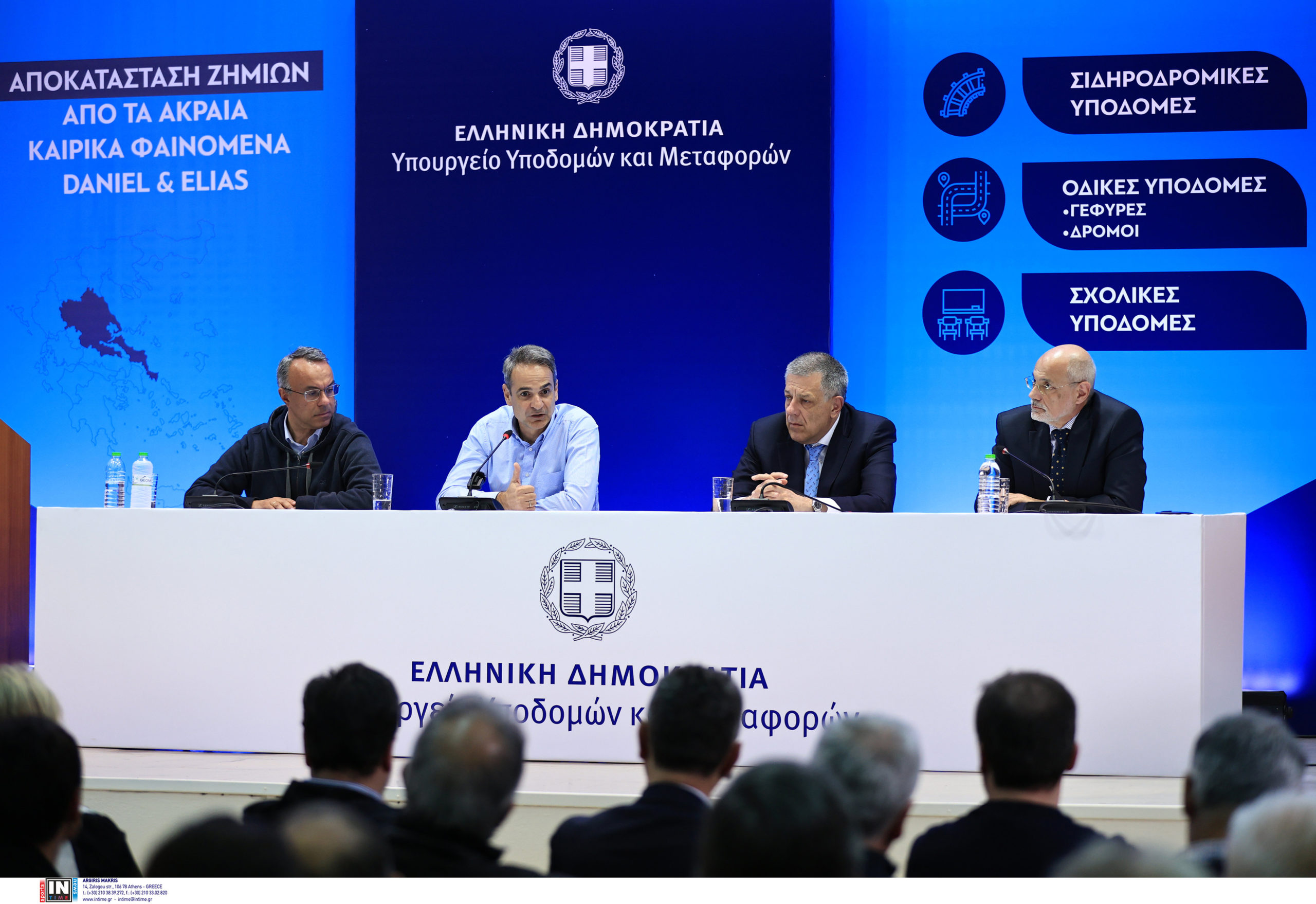 Μητσοτάκης: Θα ξεπεράσει τα 3 δισ. ευρώ η συνολική αποκατάσταση των ζημιών του «Daniel» και του «Elias»