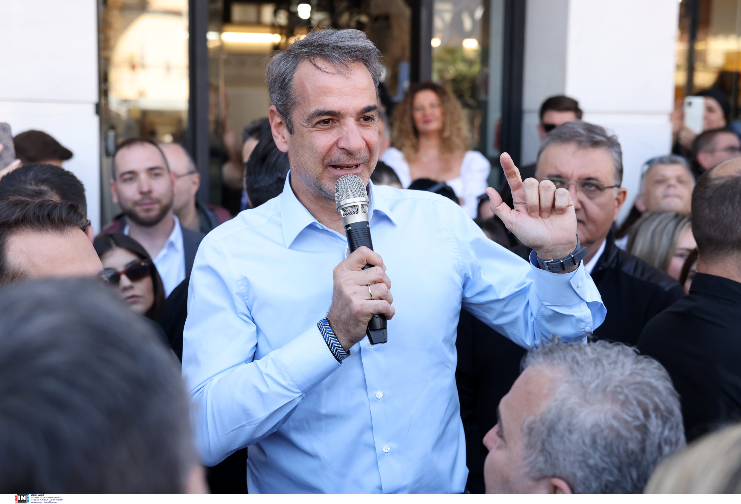 Μητσοτάκης σε Κασσελάκη: Εθνικές εκλογές στο τέλος της τετραετίας