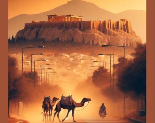 αφρικανική σκόνη- ΕΛ.ΑΣ