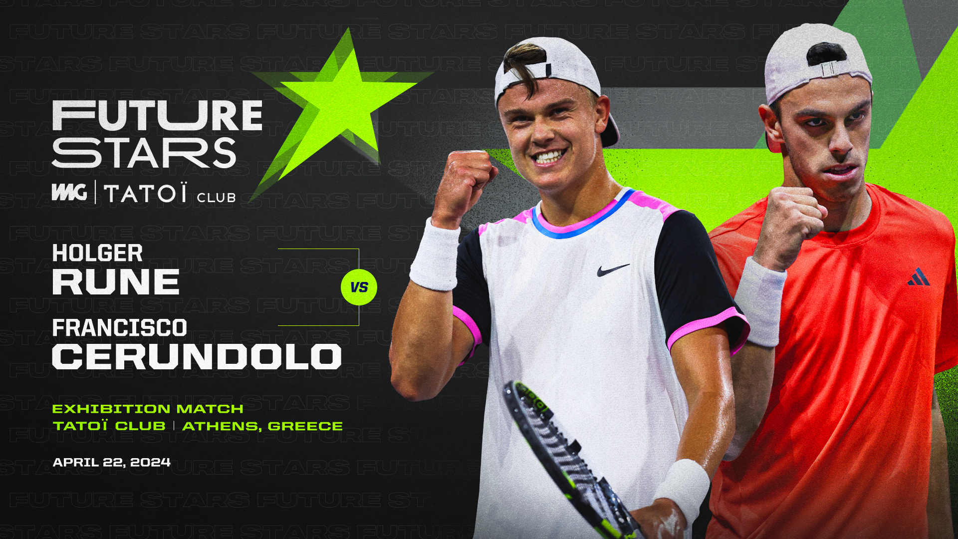 IMG Future Stars: Rune και Cerundolo στο ΤΑΤΟΪ Club