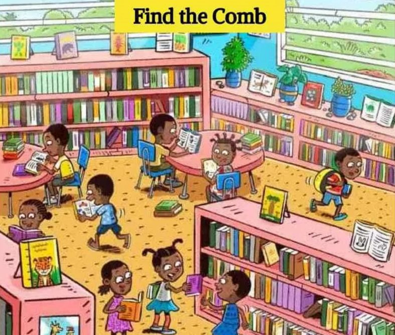 Οπτική ψευδαίσθηση: Μόνο αν είστε ο Σέρλοκ Χολμς θα βρείτε την χτένα σε 7 δευτερόλεπτα