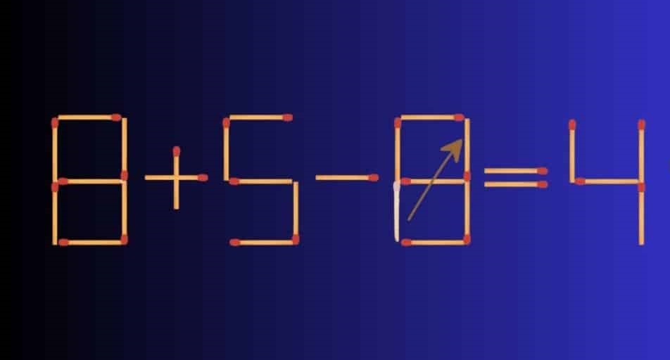 Τεστ IQ σπίρτα λύση