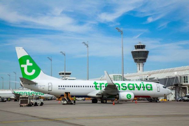 transavia αεροπλάνο