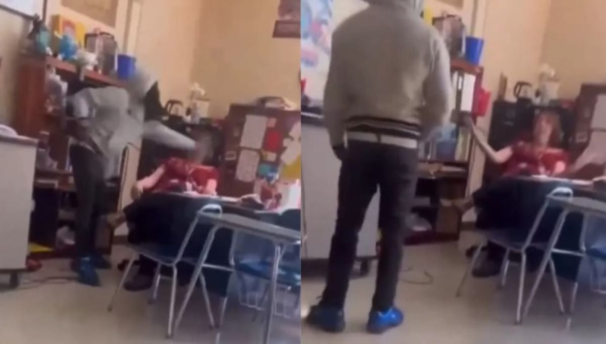 Βίντεο: Μαθητής χαστουκίζει και βρίζει καθηγήτρια μέσα σε τάξη
