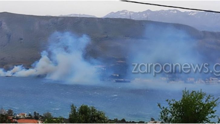 Φωτιά στα Χανιά