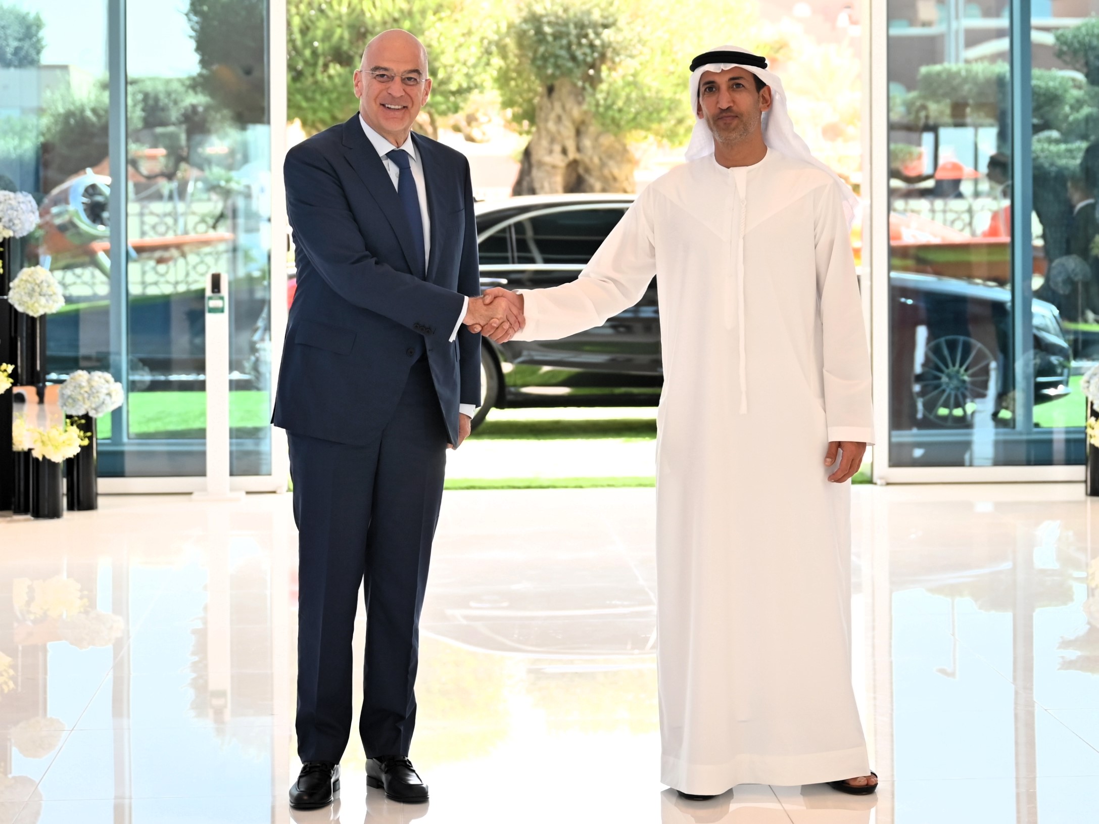 Συνάντηση Δένδια – Αλ Μαζρούι στα Ηνωμένα Αραβικά Εμιράτα – ΦΩΤΟ και ΒΙΝΤΕΟ