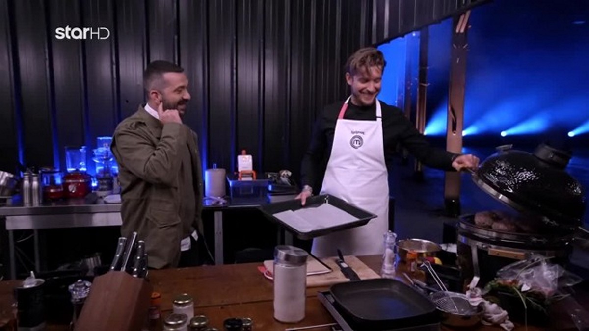 MasterChef: Επικός Λεωνίδας Κουτσόπουλος – «Αυτές οι οβίδες είναι μπιφτέκια»
