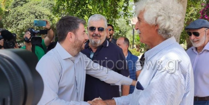 Περιοδεία Ανδρουλάκη στα Χανιά