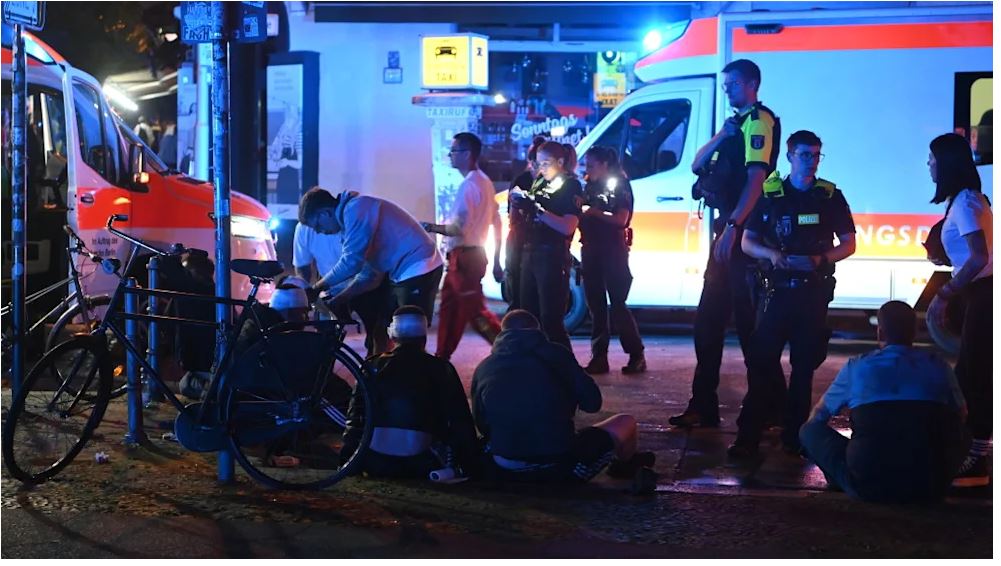 Βερολίνο- οπαδοί- συμπλοκή