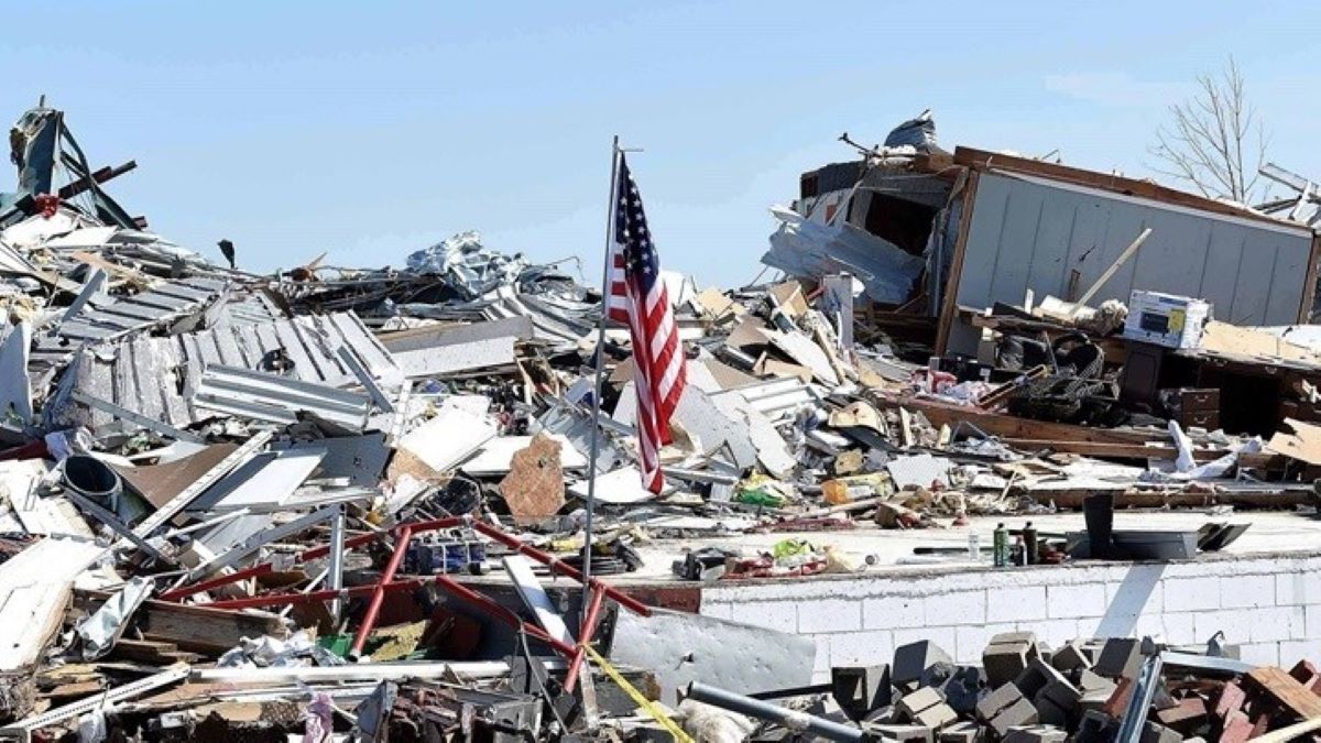 ΗΠΑ ανεμοστρόβιλος καταστροφή