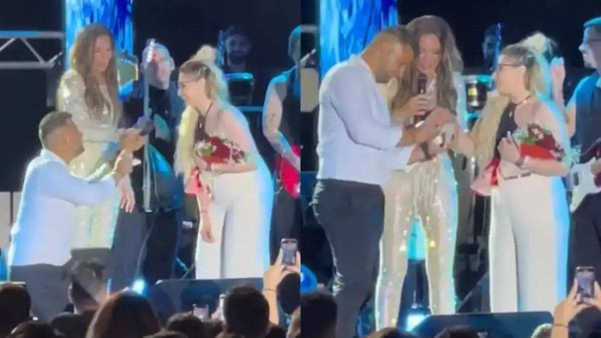 Δέσποινα Βανδή: Πρόταση γάμου επάνω στην σκηνή – Η αντίδραση της τραγουδίστριας – ΒΙΝΤΕΟ