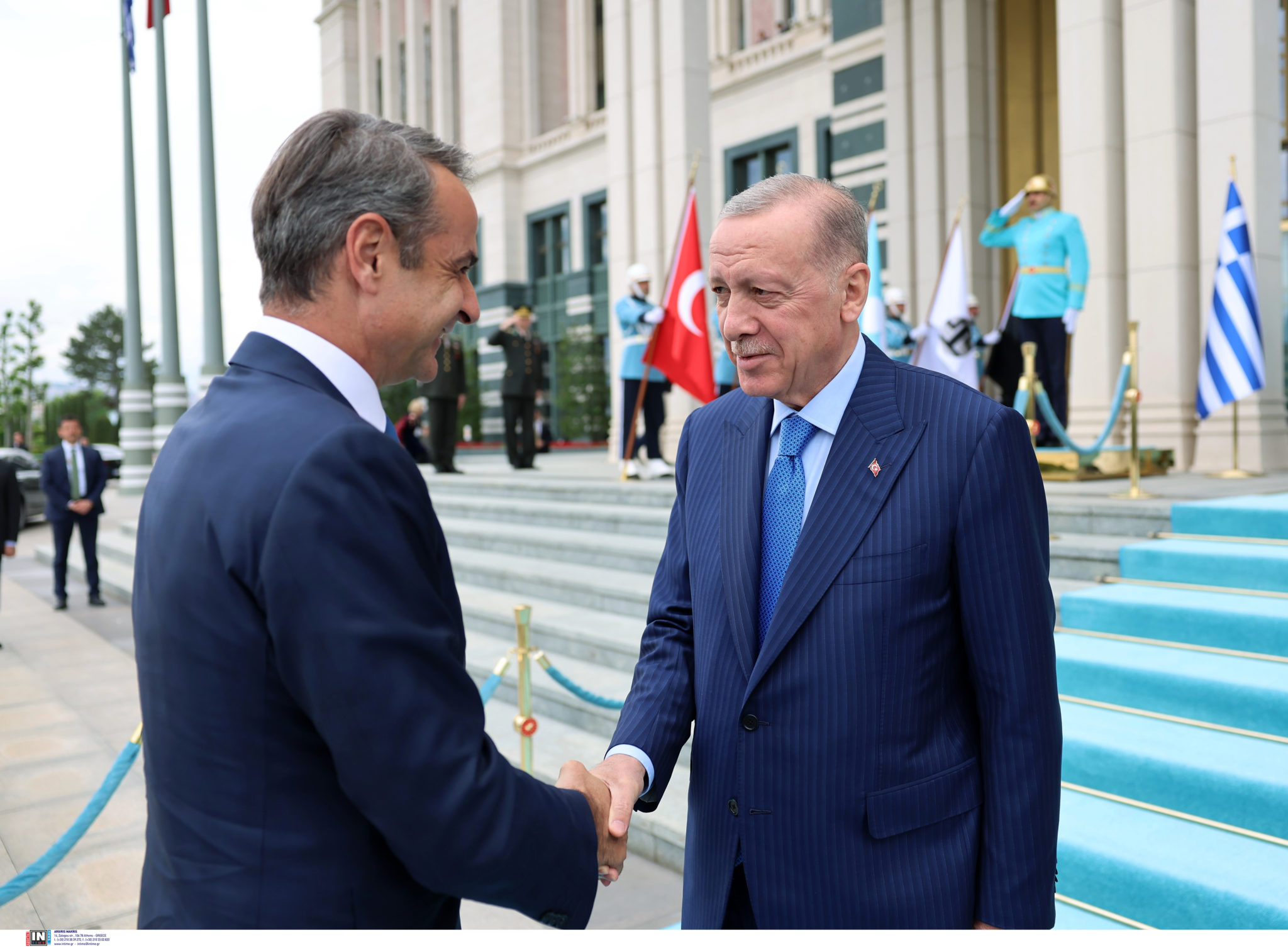 Μητσοτάκης Ερντογάν Άγκυρα