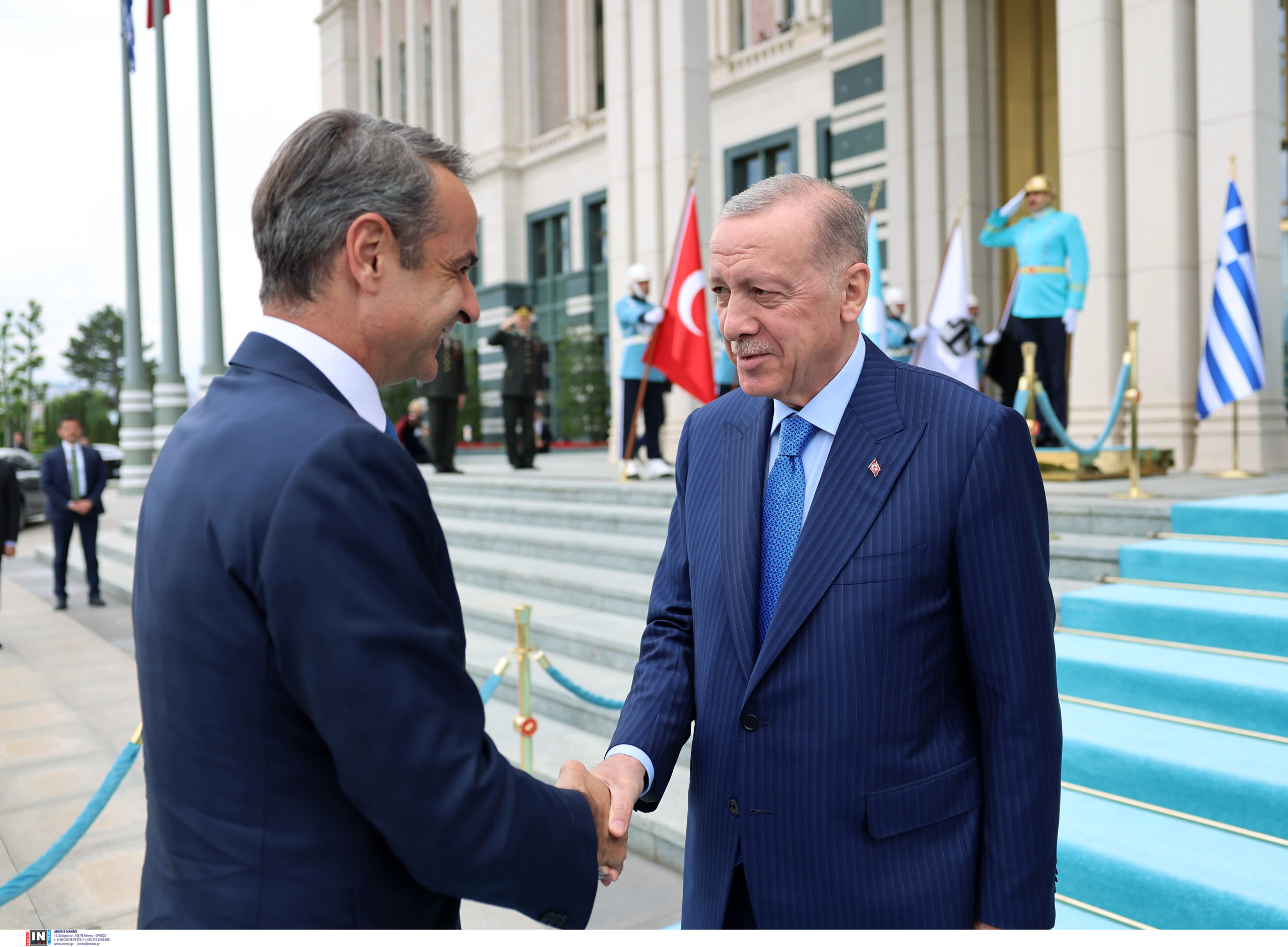 Μητσοτάκης Ερντογάν Άγκυρα