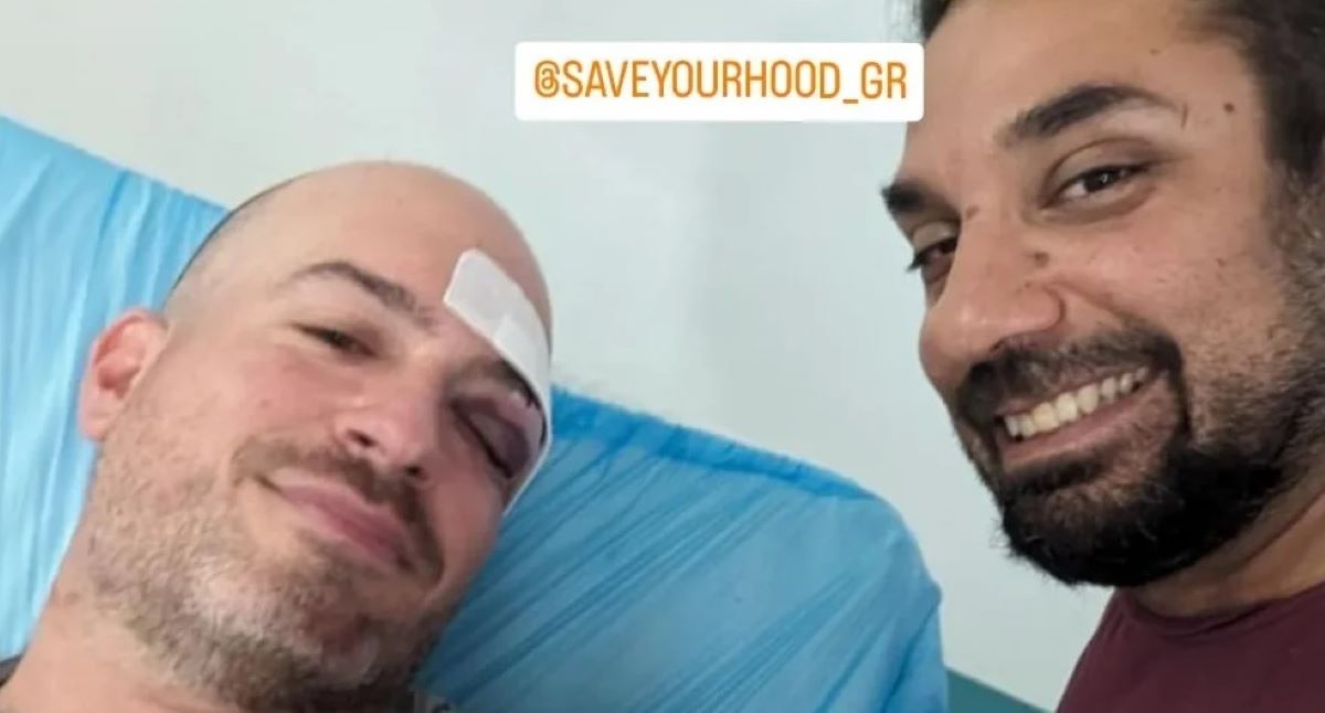 Εθελοντές Πάρνηθα επίθεση