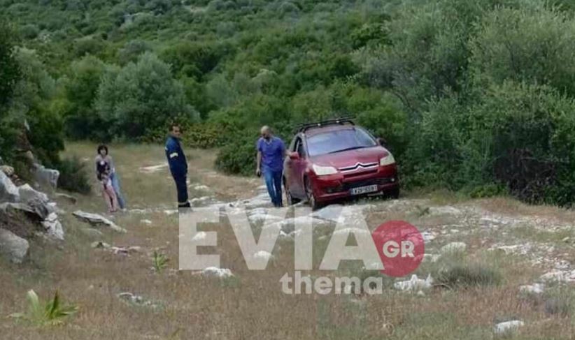 Εύβοια: Στιγμές αγωνίας για οικογένεια – Ταξίδευε στην Κάρυστο για Πάσχα και εγκλωβίστηκε σε ρεματιά