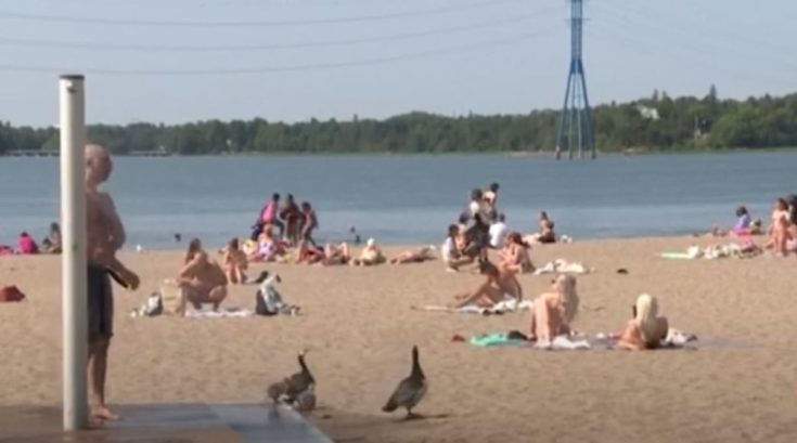 Φινλανδία καύσωνας