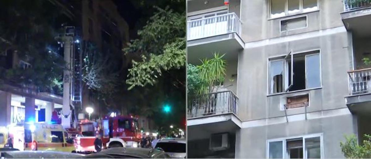 Φωτιά σε διαμέρισμα στην Ακαδημίας
