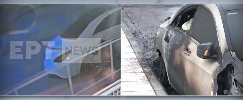 Θεσσαλονίκη- φωτιά- αυτοκίνητο